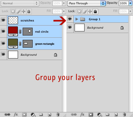 Group your layers