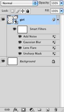Filters applied to Smart Object become Smart Filters, and it can be edited in any time