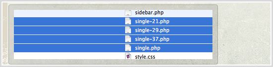 Multiple single.php templates in WordPress