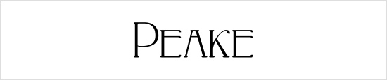 Peake Font