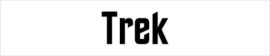 Trek Font