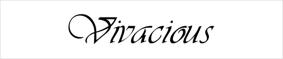 Vivacious Font